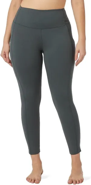 32 Degrees Womens High Waist Yoga Pants with Pockets | Workout Athletic Leggings