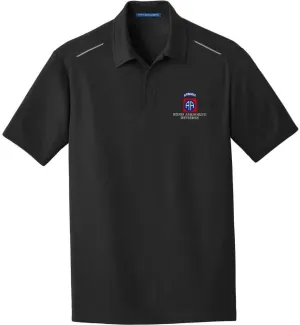 Army 82nd Airborne Division Embroidered Performance Golf Polo