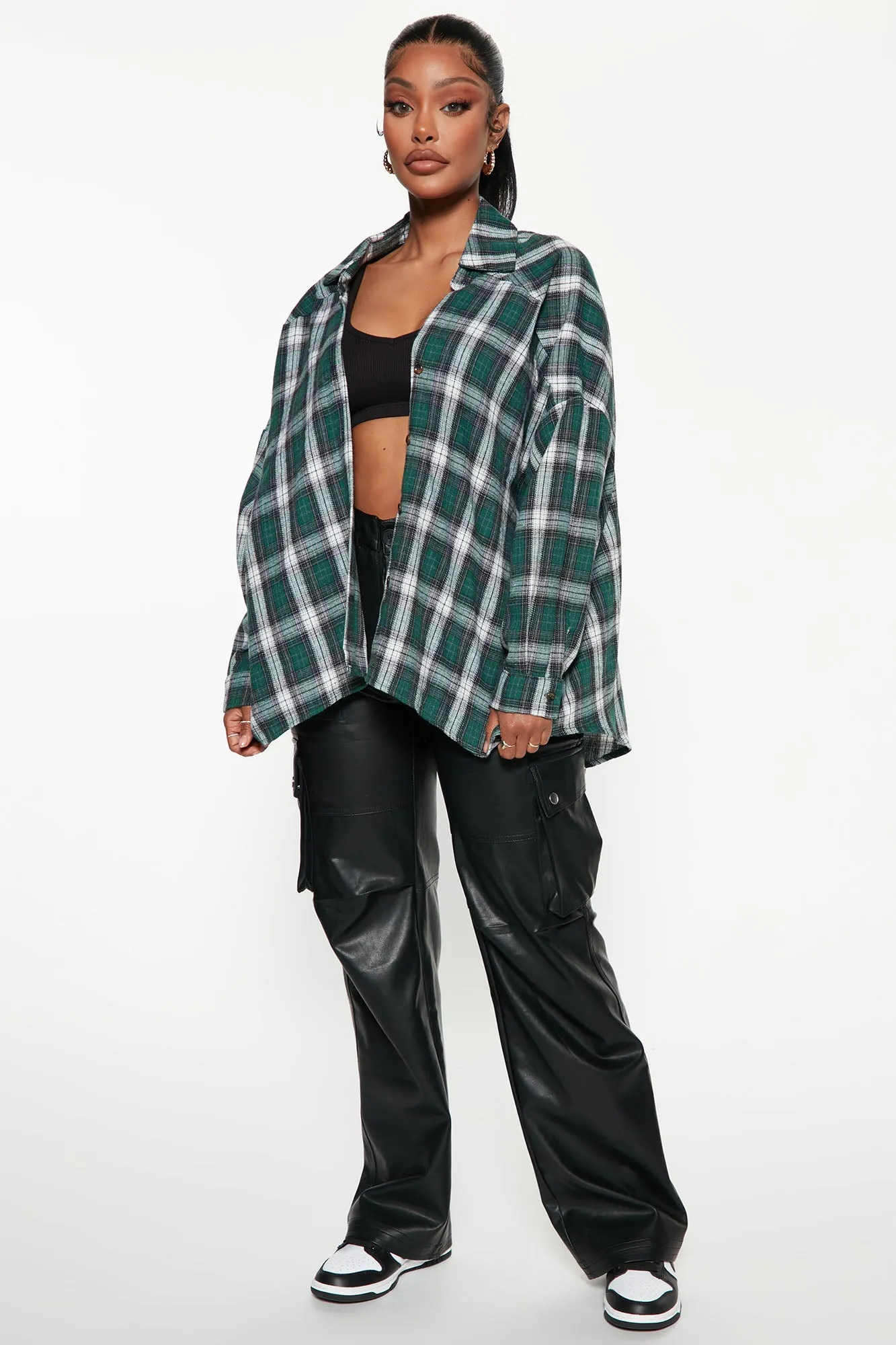 Avani Plaid Shirt - Hunter