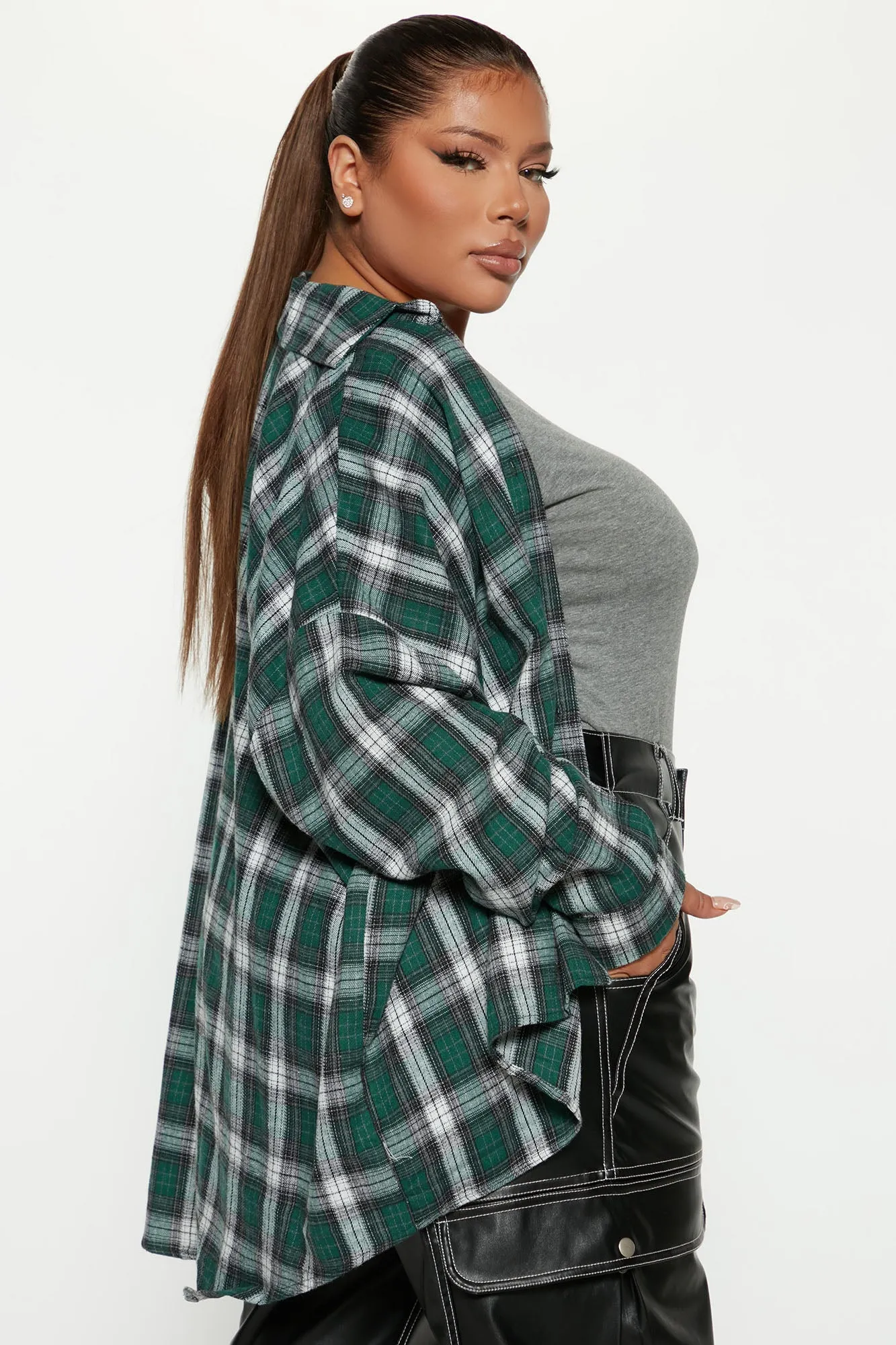 Avani Plaid Shirt - Hunter