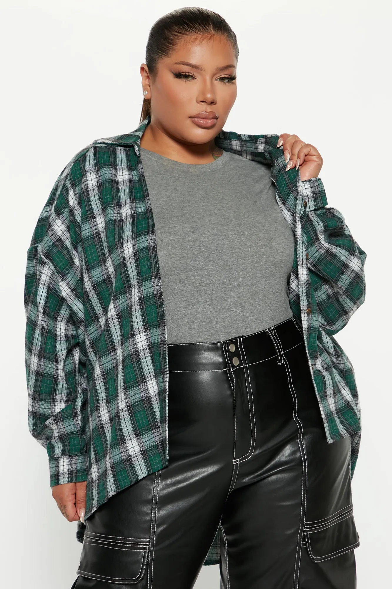 Avani Plaid Shirt - Hunter