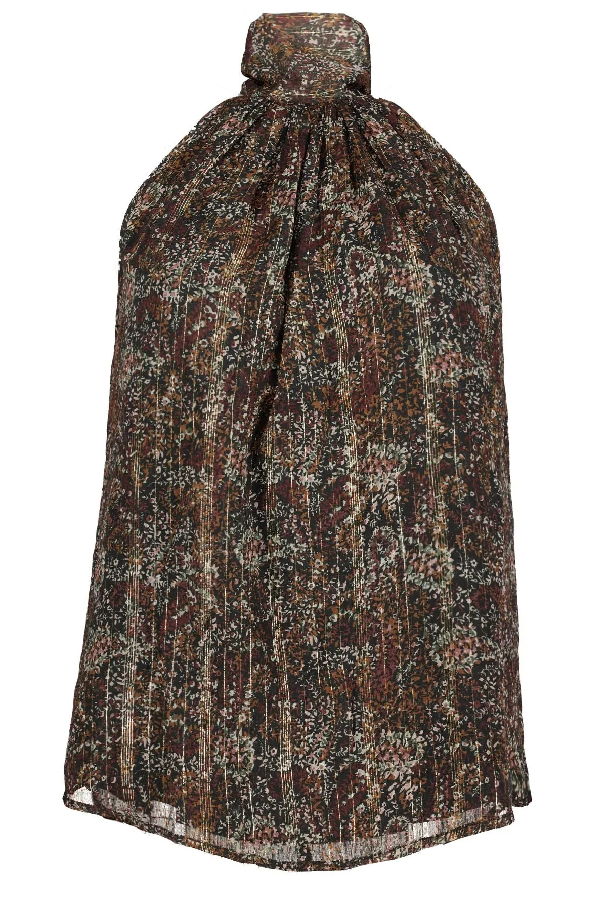 Bishop And Young Holiday Glam Slam Esme Tie Neck Top