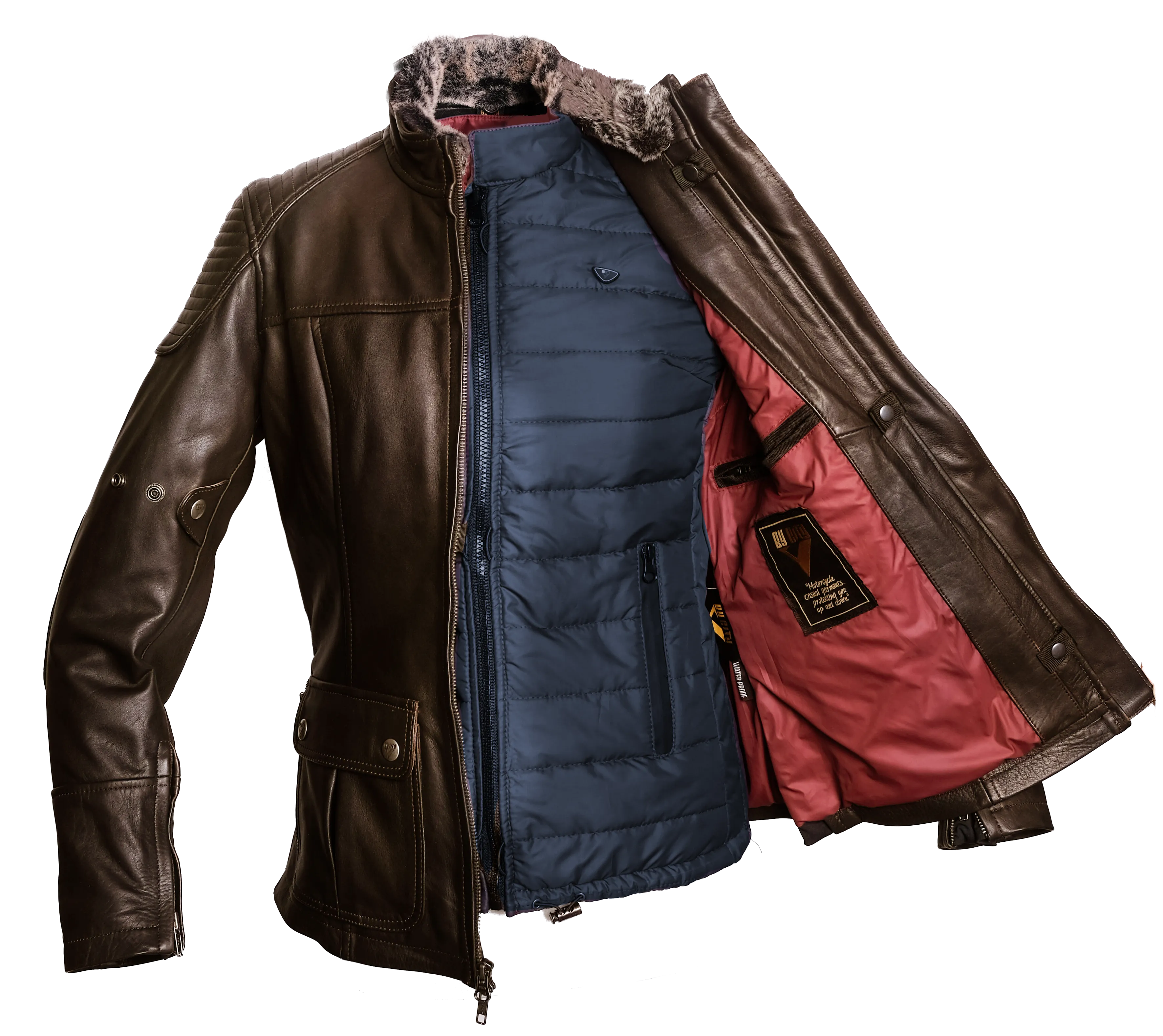 ByCity Ladies Legend II Leather Jacket