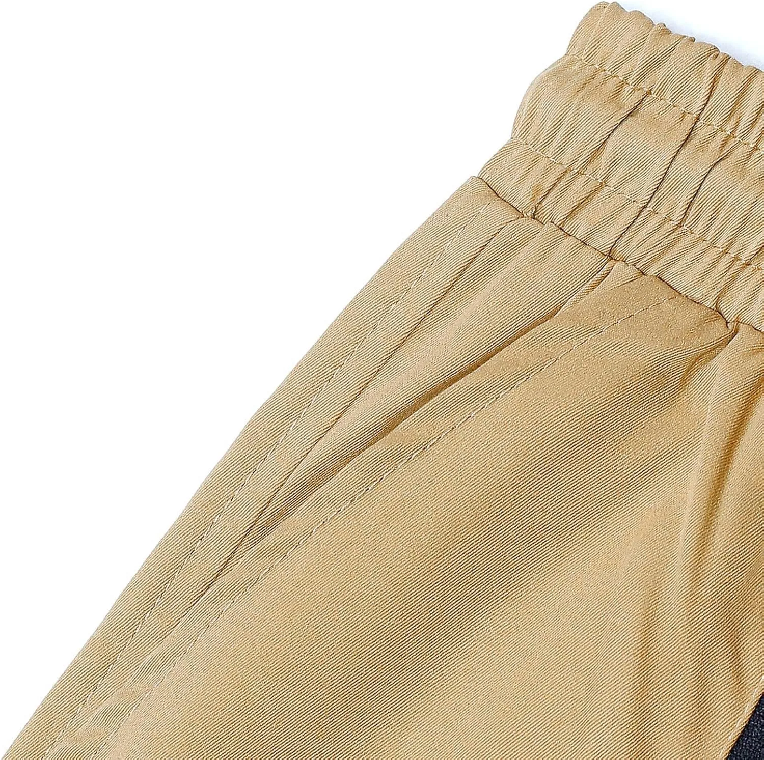Cargo Pants for Men Outdoor Tactical Jogging Pants Slim Fit Sweatpants Elastic Waist Tapered Pants with Multi Pockets