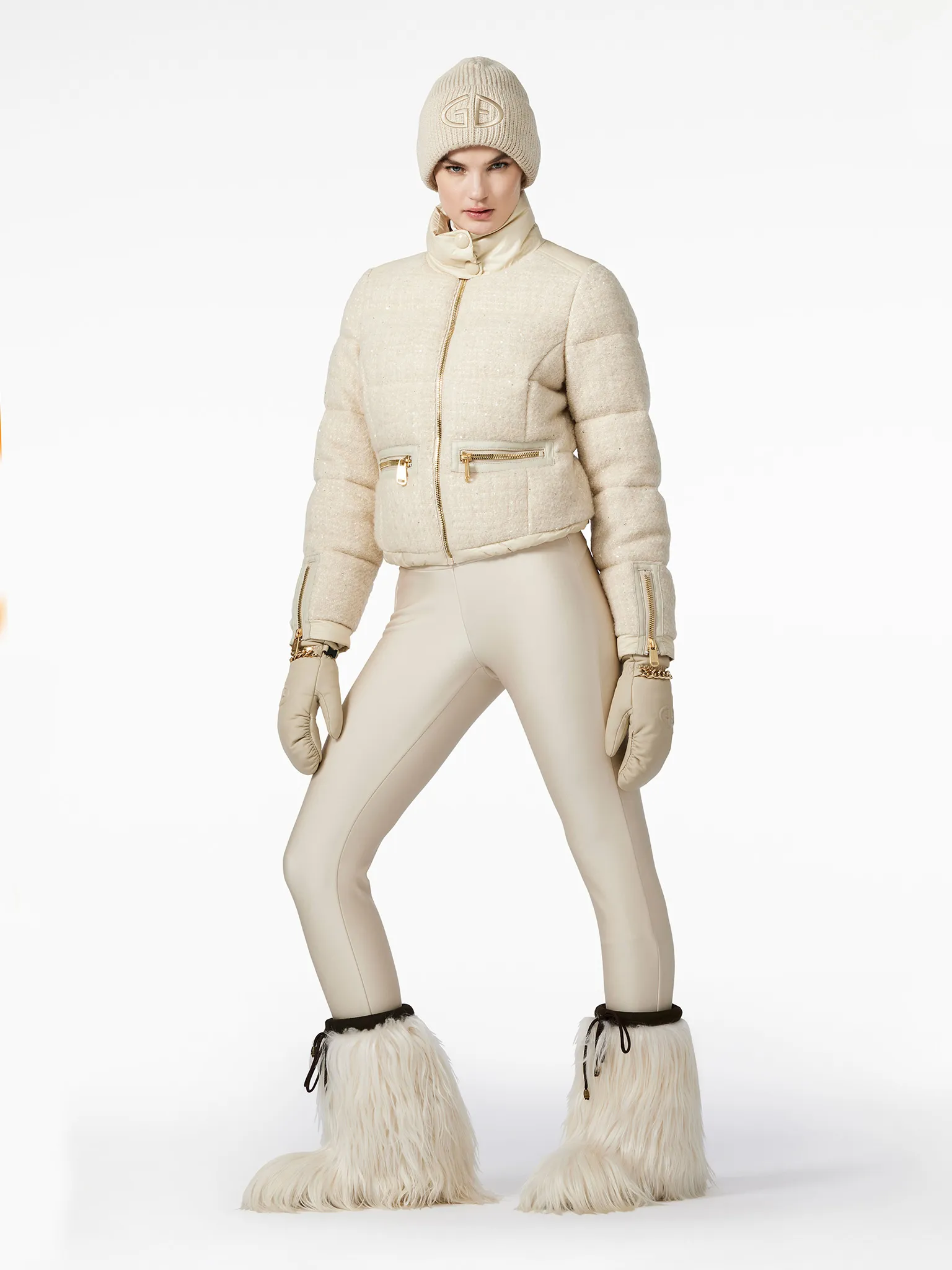 Chamonix Ski Jacket  - Cream