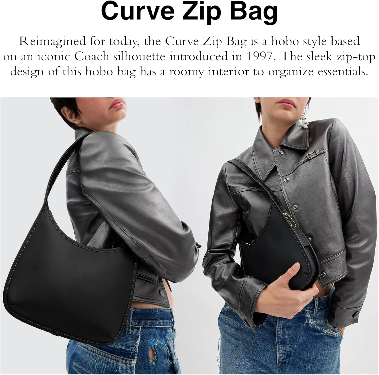 Coach Curve Zip Bag