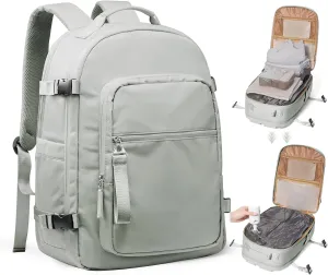 coofay Vacuum Backpack Travel with Pump Airback Backpack with Vacuum Compression Personal Item Travel Bag Carry on Backpack for Airplanes Vacuum Seal Backpacks for Traveling on Airplane