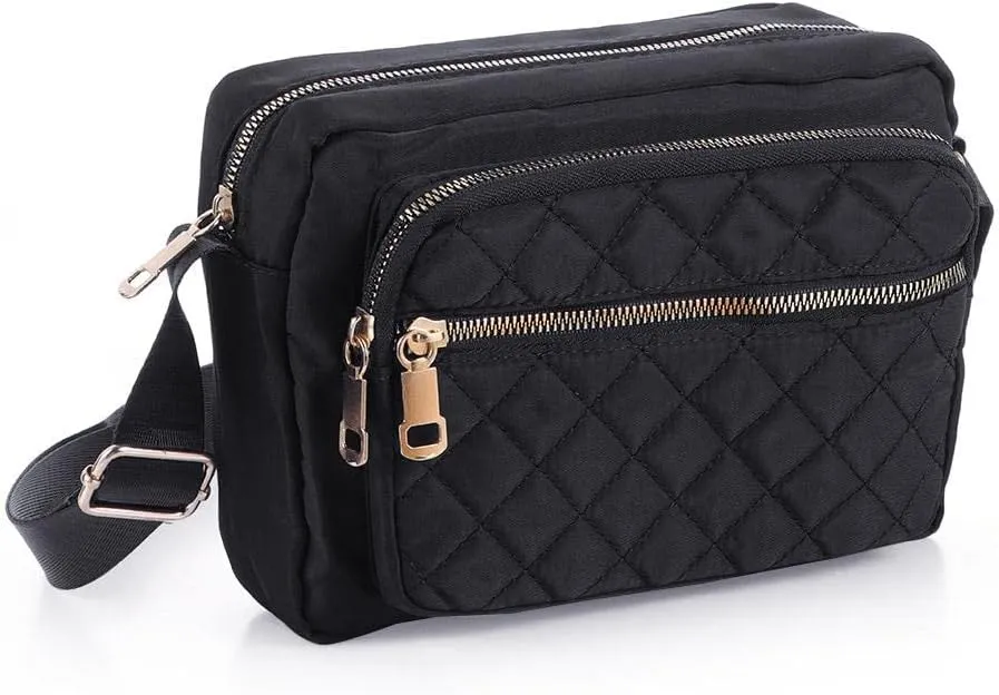 Crossbody Belt Bags, Fanny Packs, Large Waist Pack, Phone Storage, Bum Hip Bag, Women Travel Sport Pouch for Travel Hiking Cycling Running(black), Parent