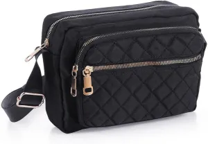 Crossbody Belt Bags, Fanny Packs, Large Waist Pack, Phone Storage, Bum Hip Bag, Women Travel Sport Pouch for Travel Hiking Cycling Running(black), Parent