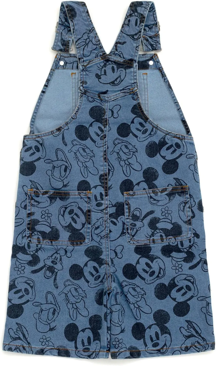 Disney Mickey Mouse Denim Jacket Overalls Shortalls Pants Infant to Big Kid