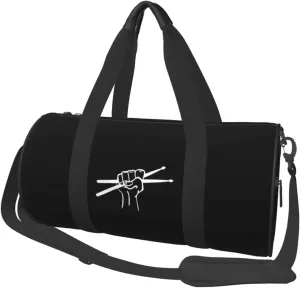 Drumstick Drummer Convertible Garment Bag with Shoulder Strap, Carry on Garment Duffel Bag for Men Women - Rolling Foldable for Travel Luggage Bags (Black)