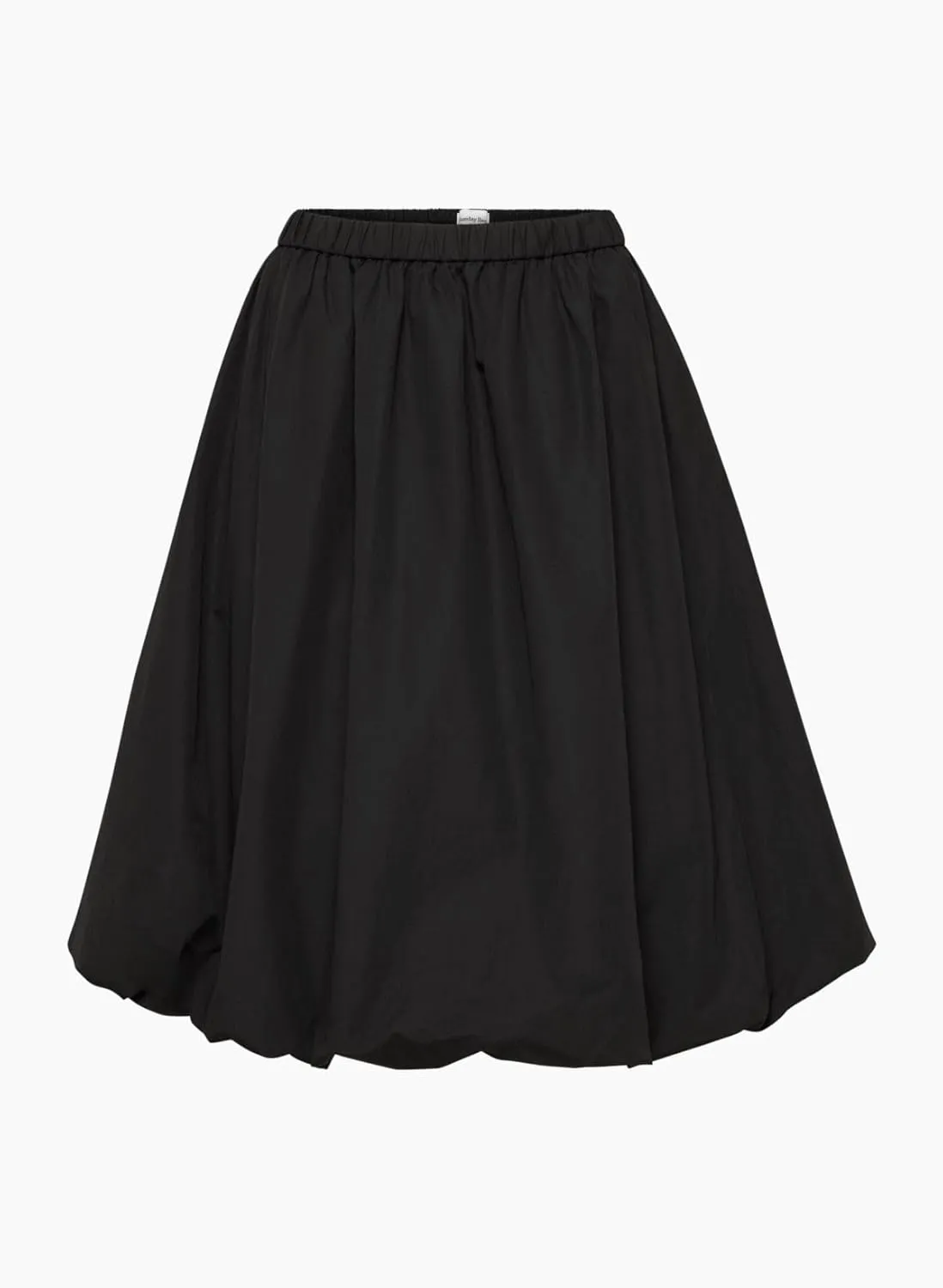 DSORVICD Women Y2k Bubble Skirt Cute Elastic High Waist A-line Maxi Skirt Retro Pleated Ruffle Midi Skirt Summer Streetwear