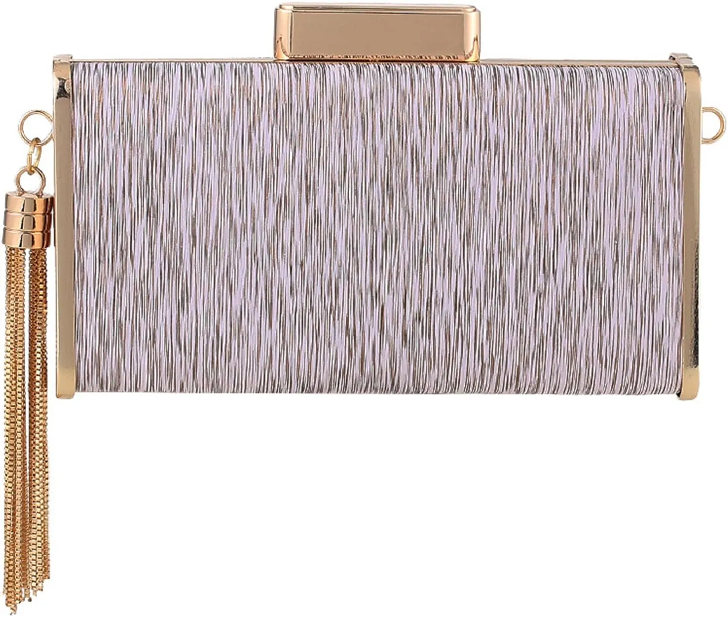 Evening Bag for Women Wedding Crossbody Shoulder Clutch Bag Evening Clutch Purse with Detachable Chain