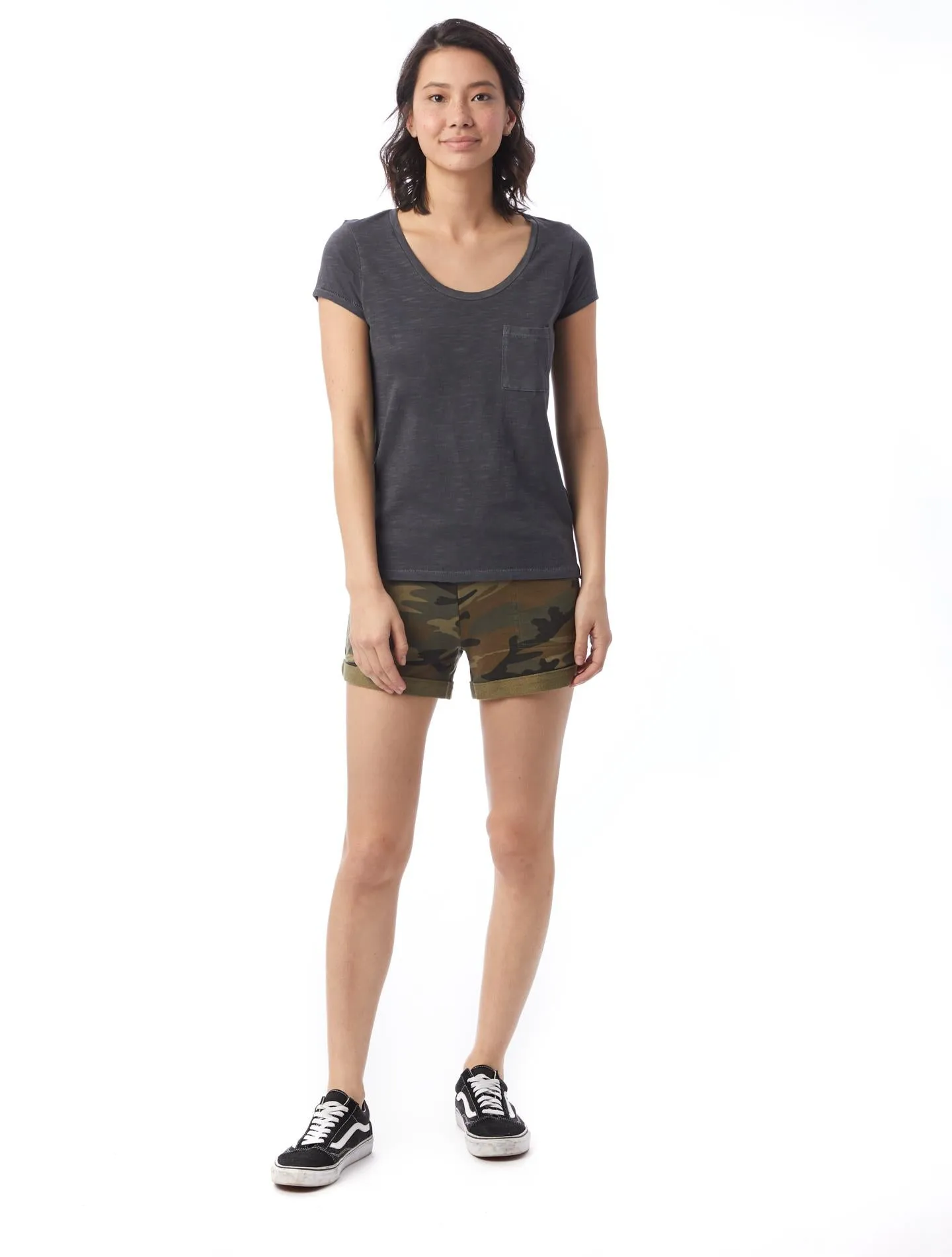 Favorite Washed Slub T-Shirt (Coal)
