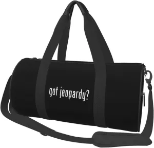 Got Jeopardy  Convertible Garment Bag with Shoulder Strap, Carry on Garment Duffel Bag for Men Women - Rolling Foldable for Travel Luggage Bags (Black)
