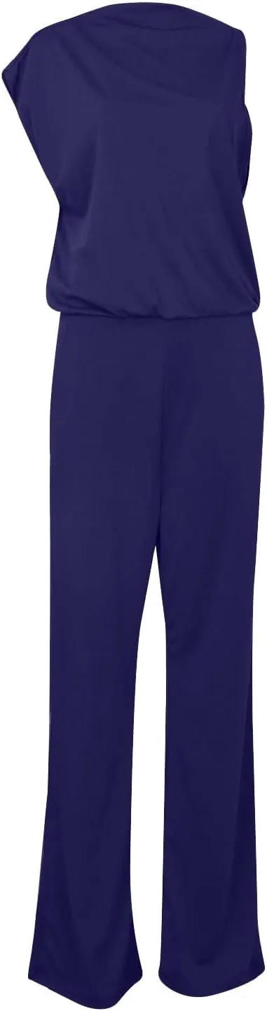 Gym Pants for Women,Women's Banquet Dress Jumpsuit Sexy Hanging Neck Women's Trousers Spring&Summer Clothing