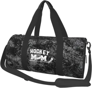 Hockey Mom Convertible Garment Bag with Shoulder Strap, Carry on Garment Duffel Bag for Men Women - Rolling Foldable for Travel Luggage Bags (Black)