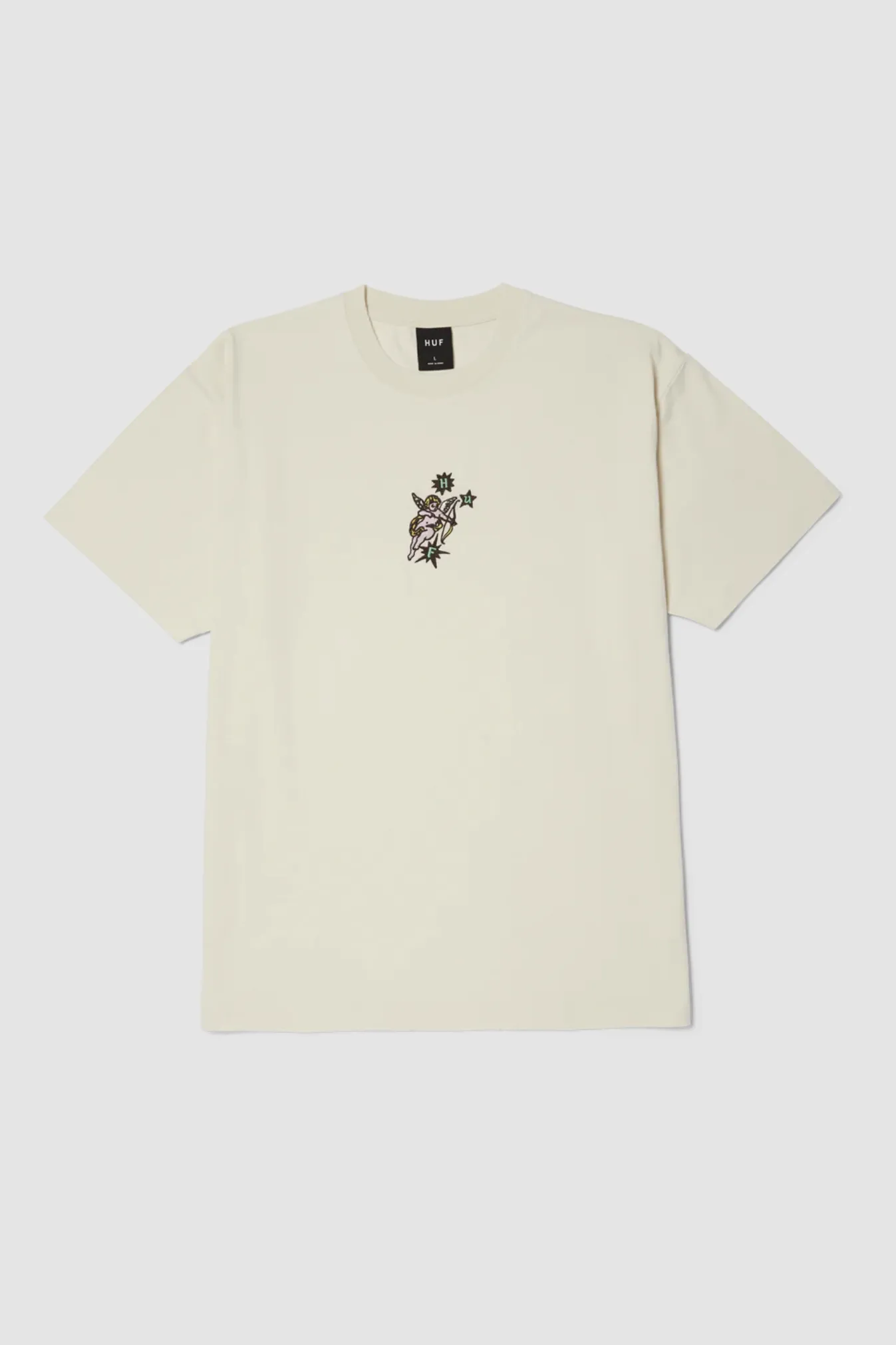 HUF - CUPID WASHED S/S TEE - NATURAL