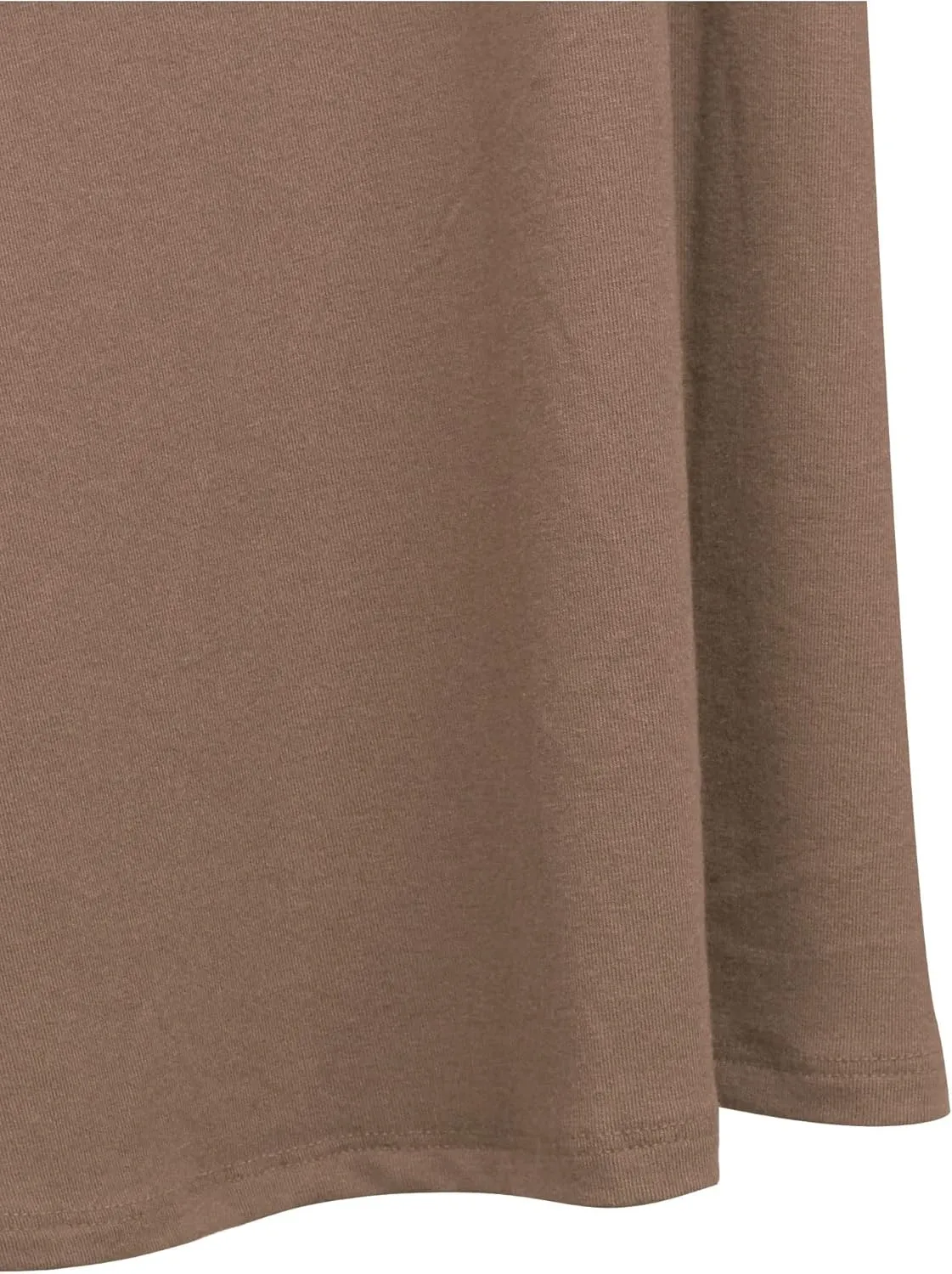 KOGMO Womens Casual Maxi Skirt with Waist Drawstring and Side Pockets (S-3X)