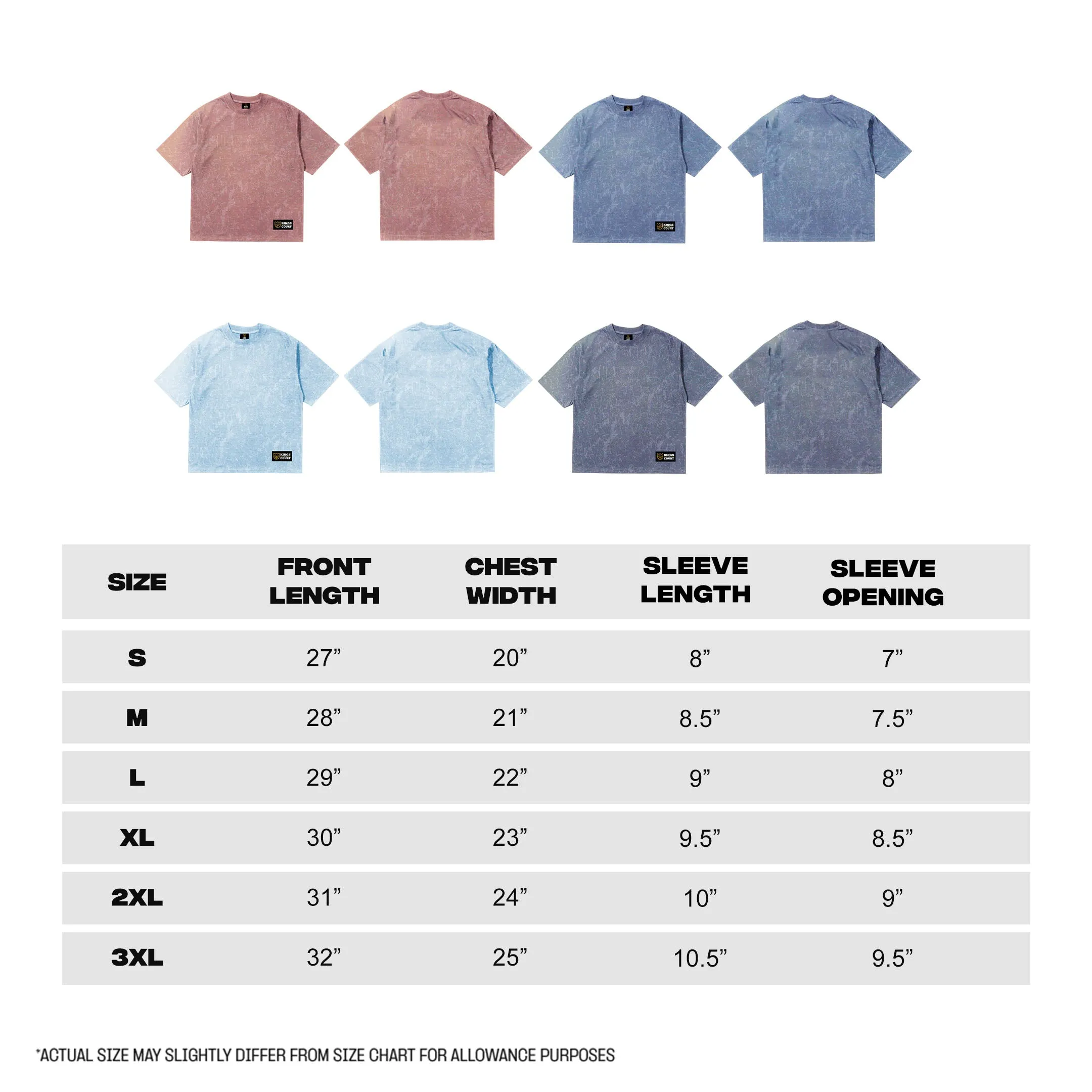 KOTC Acid Washed - Powder Blue