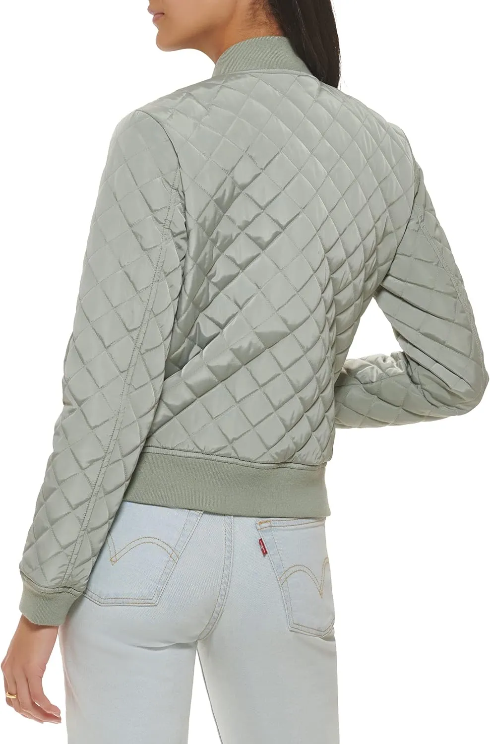 Levi's Women's Diamond Quilted Bomber Jacket (Regular & Plus Size)