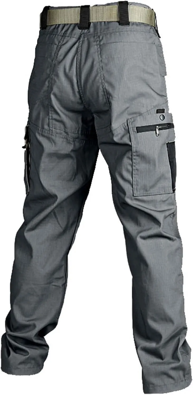 Lounge Cotton Cargo Pants for Men Baggy Tactical Combat Work Pants 2025 Spring Fashion Outdoor Trousers with Pockets