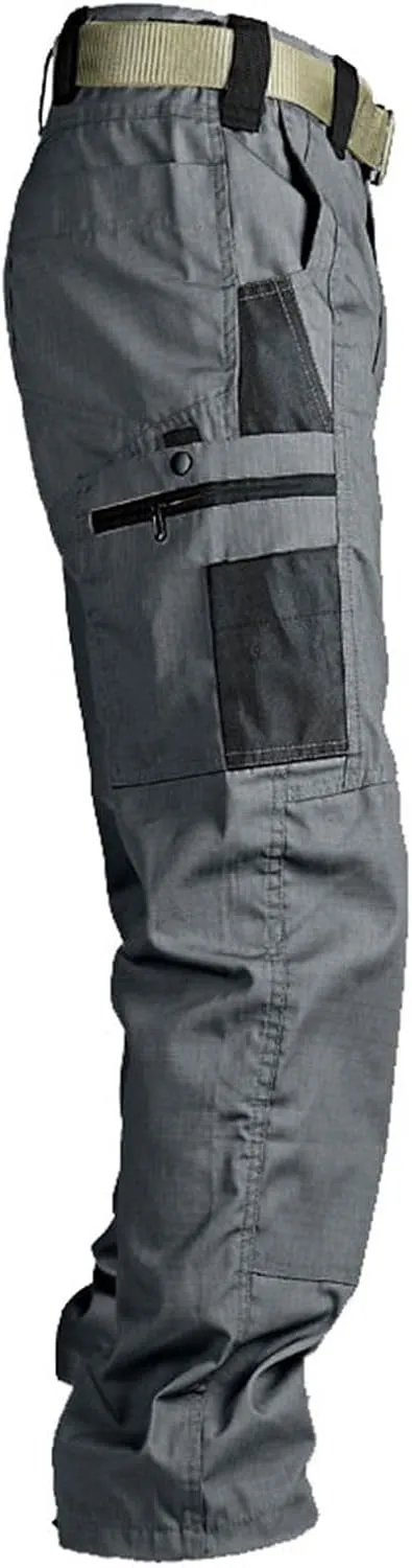 Lounge Cotton Cargo Pants for Men Baggy Tactical Combat Work Pants 2025 Spring Fashion Outdoor Trousers with Pockets
