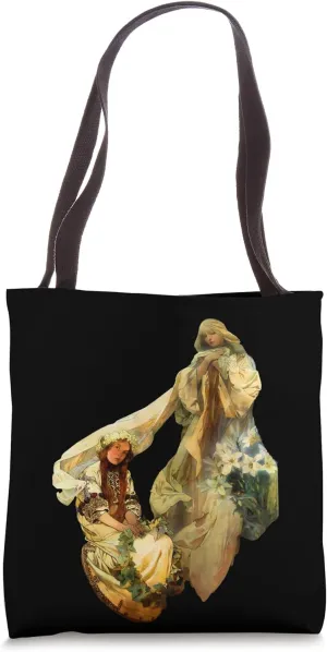 Madonna of the Lilies (1905) Tote Bag