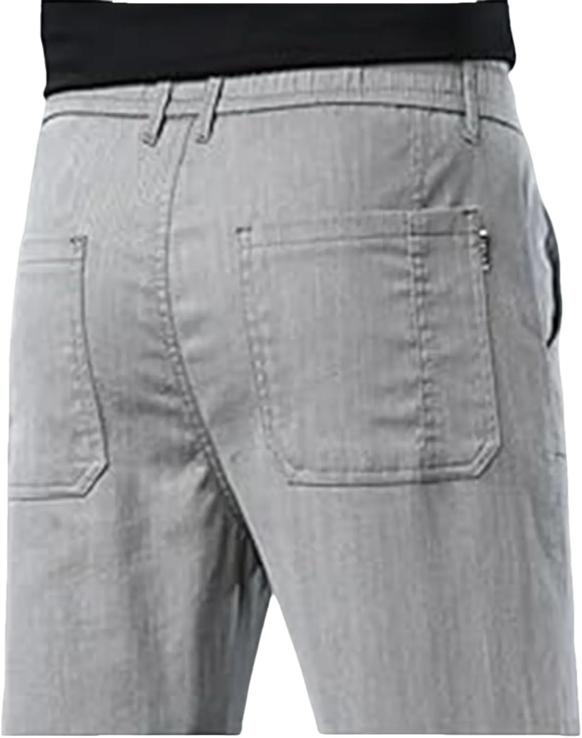Men's Casual Sports Pants Solid Color Splice Line Trousers Drawstring Stretchy Workout Trousers Slim Fit Simple Pants