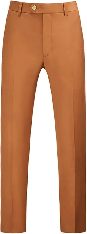 Men's Formal Dress Pants Traveler Stretch Slim Fit Flat-Front Chino Golf Trousers Business Casual Office Work Suit Pants