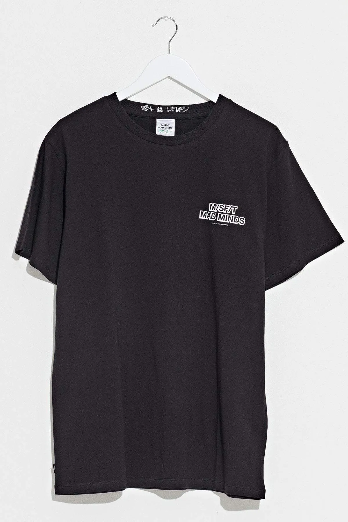 MISFIT LIVING TIME TEE - WASHED BLACK