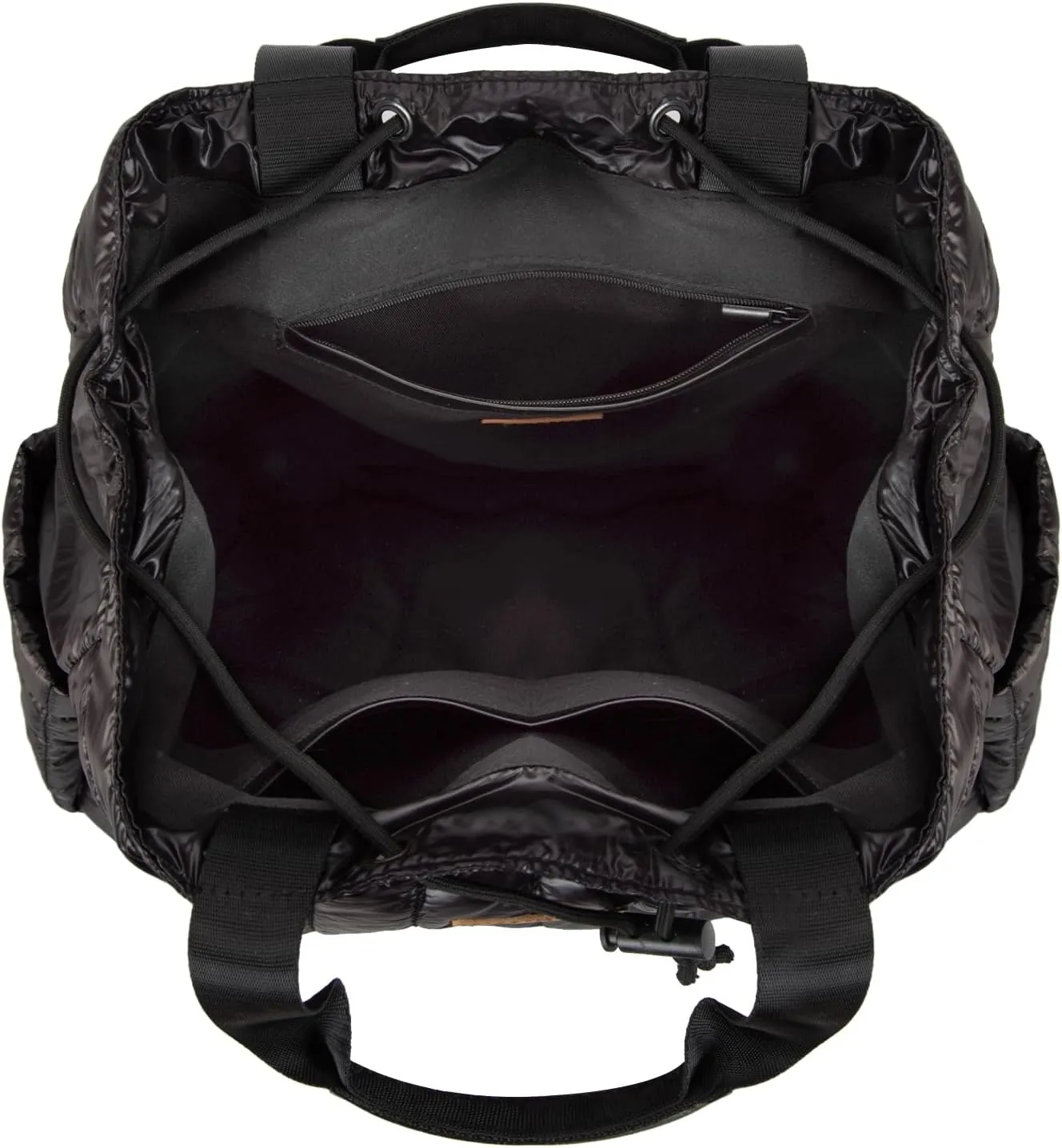 Montana West x Lee Puffer Backpack Purse for Women Quilted Travel Fashion Backpack Daypack Ladies Casual Drawstring Bag Black