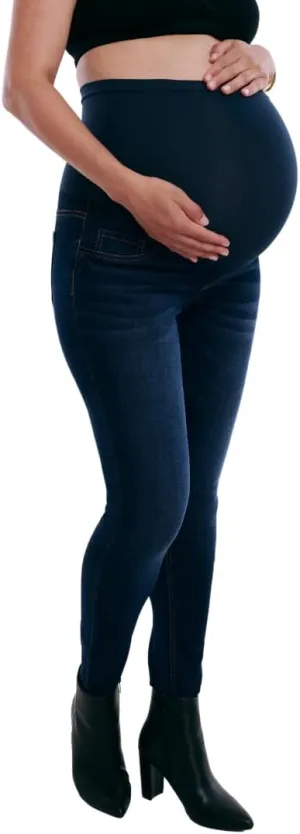 Motherhood Maternity Women's Secret Fit Over The Belly Skinny Ankle Pregnancy Jeans
