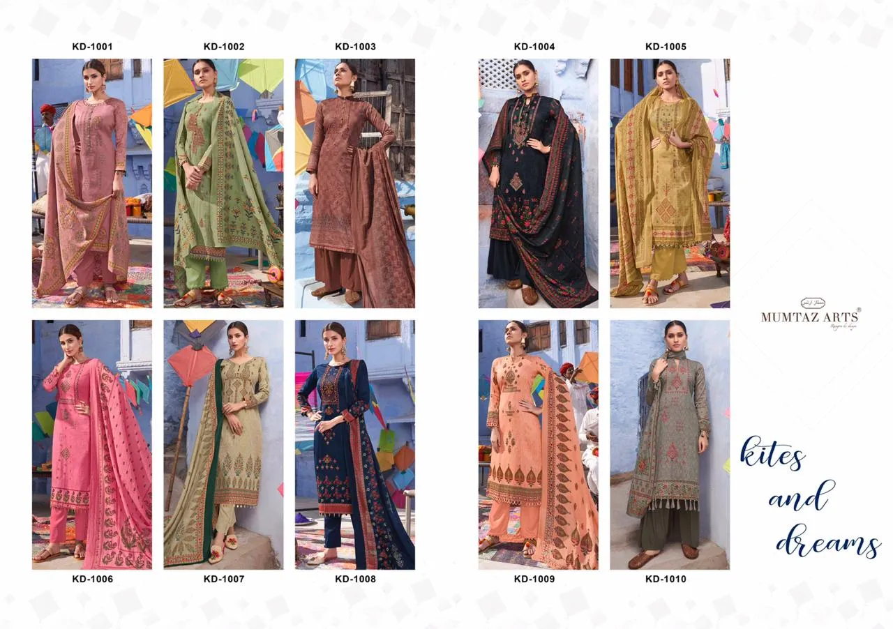 Mumtaz Arts Kites And Dreams Modern Style Salwar Suits