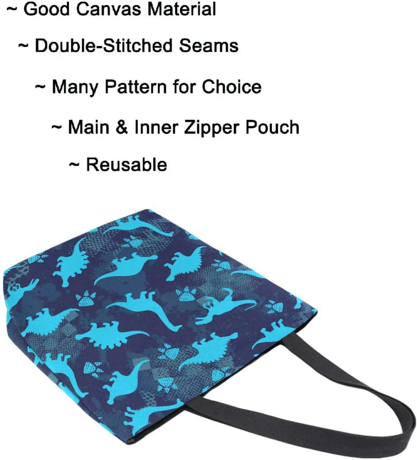 Naanle Cute Pattern Print Big Hand Bag Extra Large Shoulder Tote Bag for Beach Travel Weekender Gym Grocery Shopping