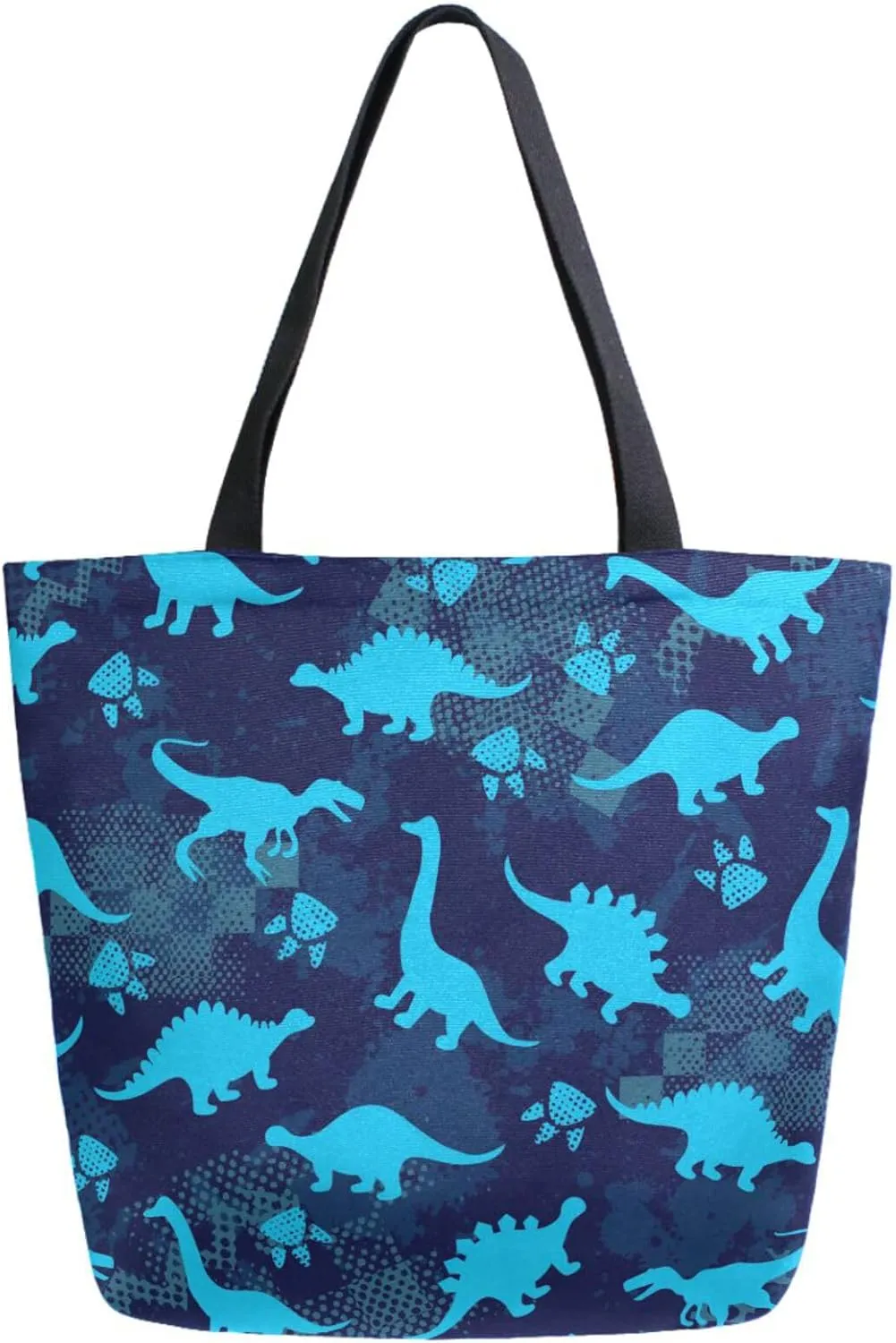 Naanle Cute Pattern Print Big Hand Bag Extra Large Shoulder Tote Bag for Beach Travel Weekender Gym Grocery Shopping