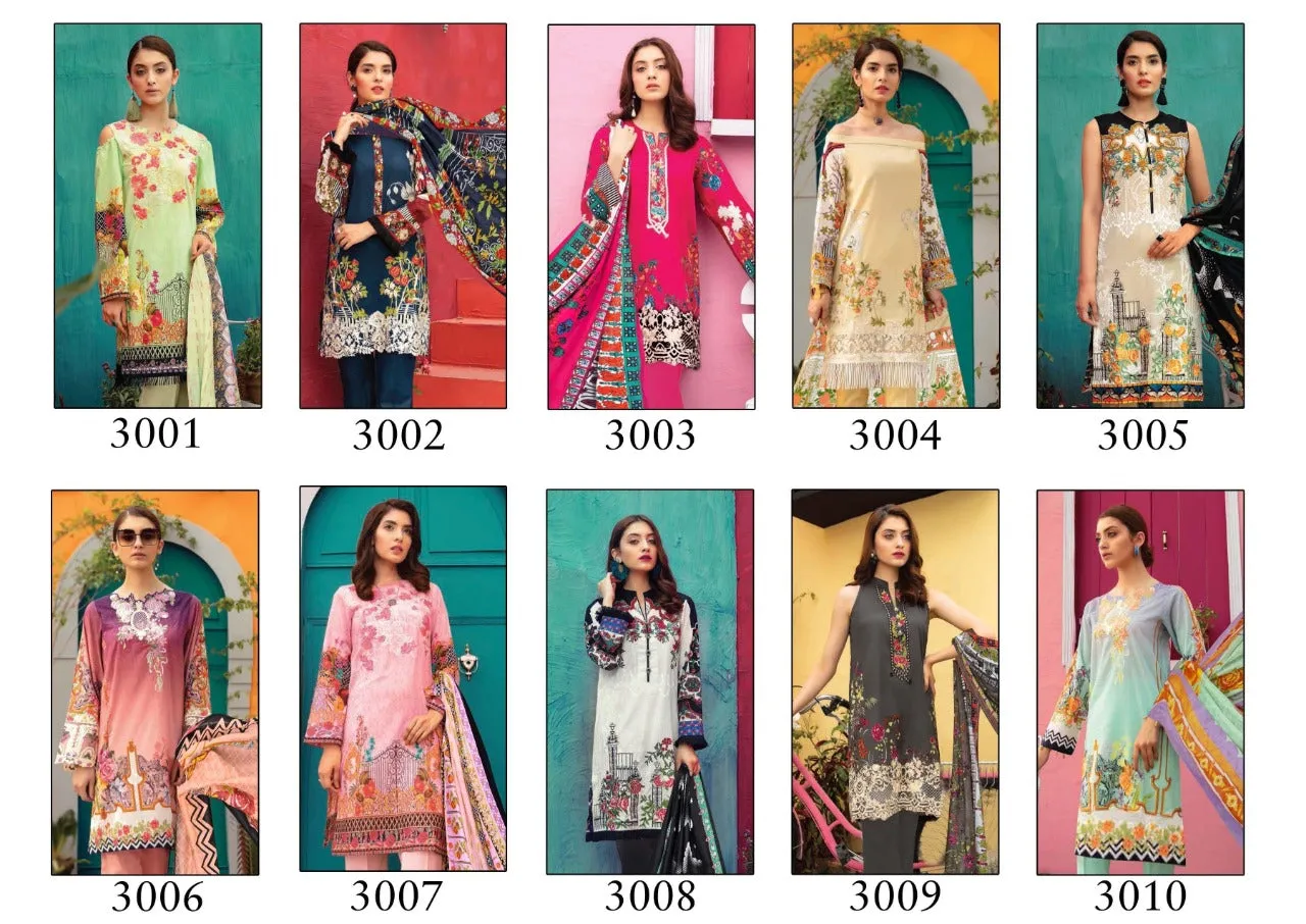 Nafisa Cotton Presents Monsoon Vol 3 Karachi Cotton Suits