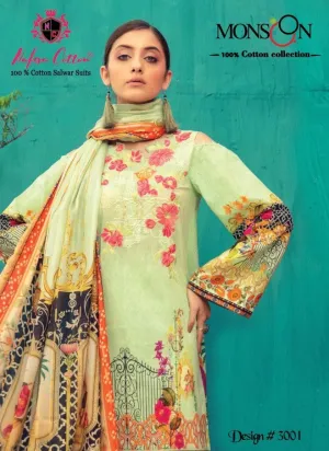 Nafisa Cotton Presents Monsoon Vol 3 Karachi Cotton Suits
