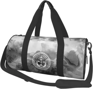 Navajo Nation Convertible Garment Bag with Shoulder Strap, Carry on Garment Duffel Bag for Men Women - Rolling Foldable for Travel Luggage Bags (Black)