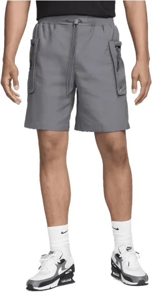 Nike Sportswear Tech Pack Men's Woven Utility Shorts (Iron Grey/Black/Iron Grey, FB7528-068) Size Small