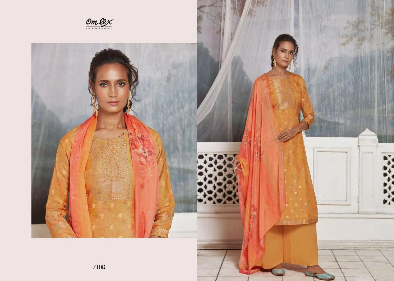 Om Tex Echo Attractive Stylish Salwar Suits