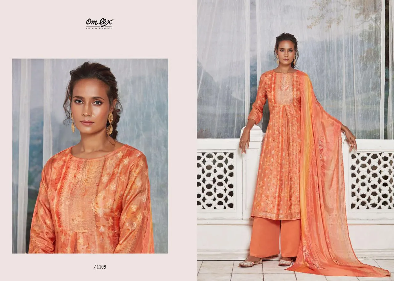 Om Tex Echo Attractive Stylish Salwar Suits