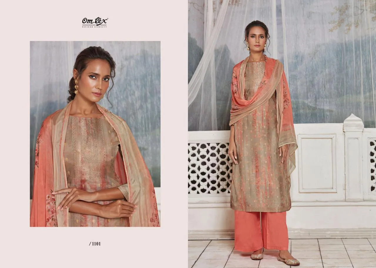 Om Tex Echo Attractive Stylish Salwar Suits