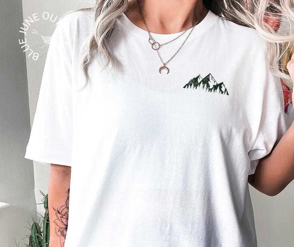 Pacific Northwest Mountains | Comfort Colors Tee