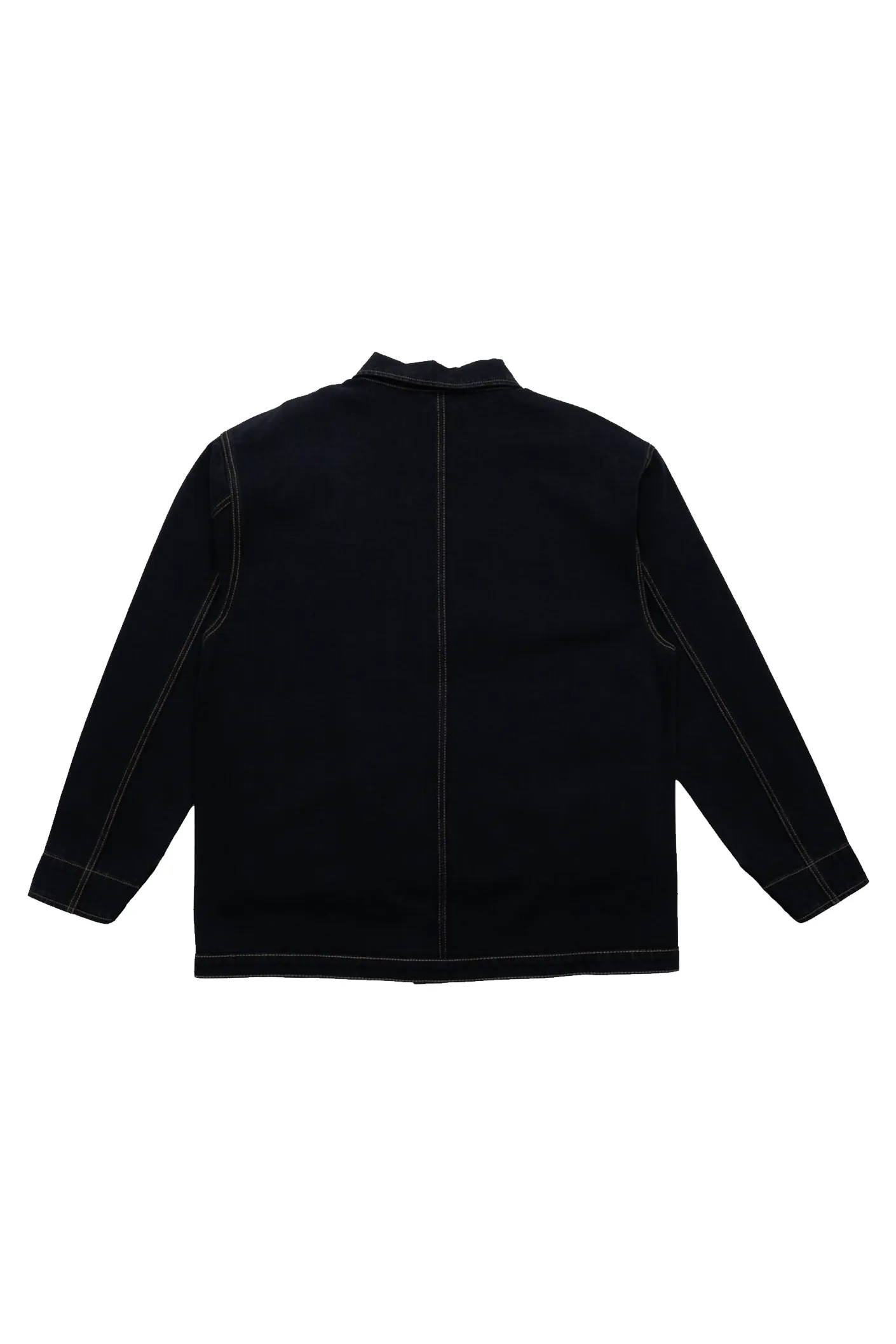 PASS~PORT WORKERS CLUB PAINTERS JACKET - WASHED BLACK
