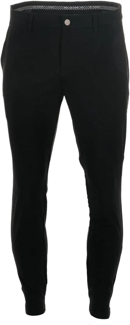Primo Golf Jogger, Lightweight Four-Way Stretch Golf Pant, 4 Pockets, Inner Gel Waistband, Elastic Zipper Ankles