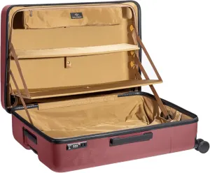 Royce and Rocket - Lightweight Luggage   Castle Shelves, International Expandable 4 Spinner Hinomoto Lisof 360 Wheeled Hard Polycarbonate Shell Suitcase, Burg/Tobacco Suitcase, 31" Castle Classic