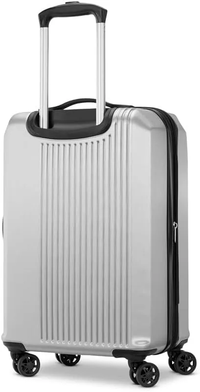 Samsonite Alliance SE Hardside Luggage with Spinner Wheels, Lightweight, CARRY-ON SPINNER, SILVER