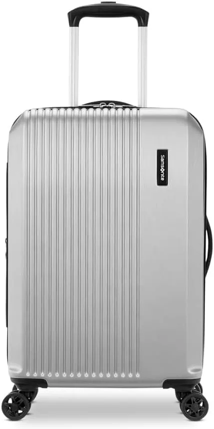 Samsonite Alliance SE Hardside Luggage with Spinner Wheels, Lightweight, CARRY-ON SPINNER, SILVER