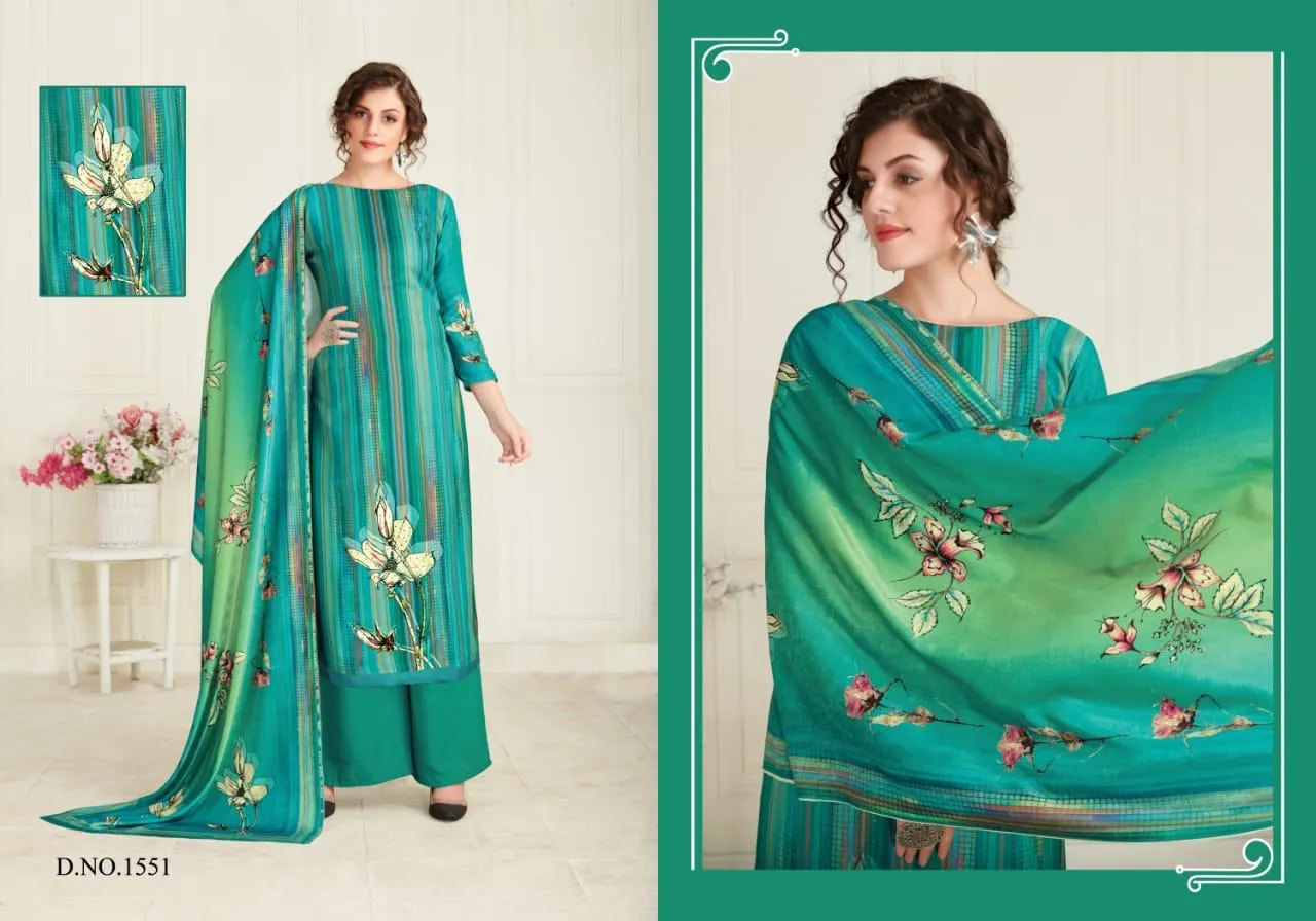 Shivam Presents Ruhaab Vol 72 Pashmina Heavy Printed Fancy Designer Salwar Suits
